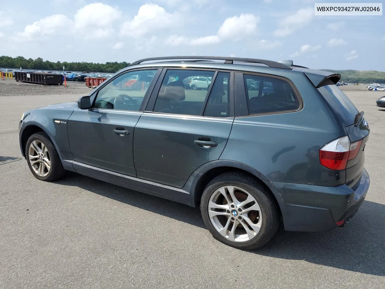 2007 BMW X3 3.0Si VIN: WBXPC93427WJ02046 Lot: 65059464