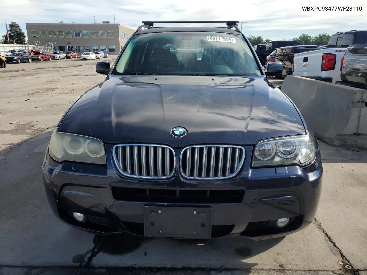 WBXPC93477WF28110 2007 BMW X3 3.0Si