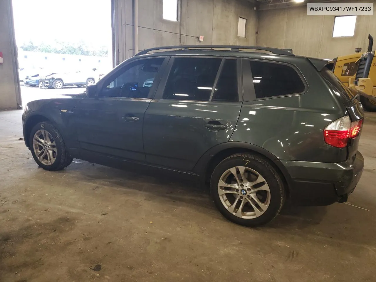 2007 BMW X3 3.0Si VIN: WBXPC93417WF17233 Lot: 69311244