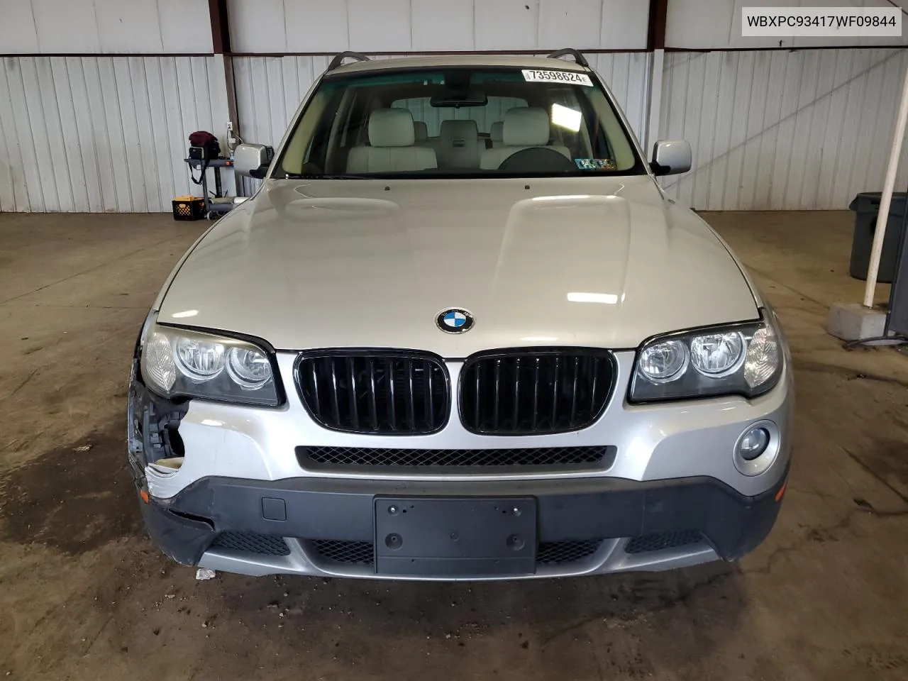 WBXPC93417WF09844 2007 BMW X3 3.0Si