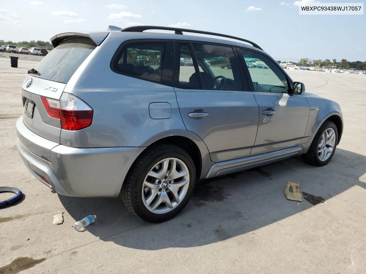 WBXPC93438WJ17057 2008 BMW X3 3.0Si