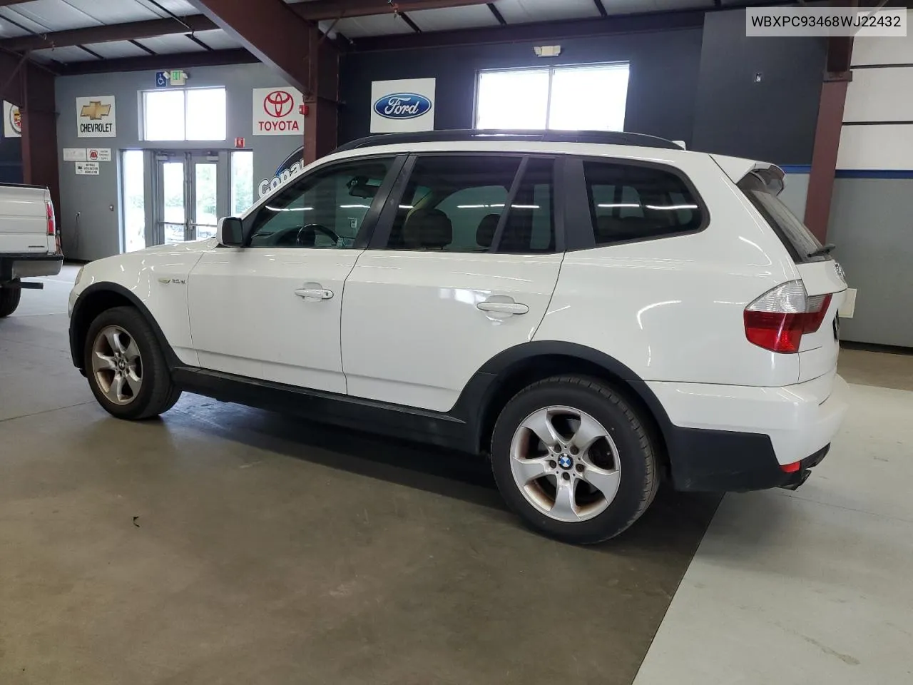 WBXPC93468WJ22432 2008 BMW X3 3.0Si