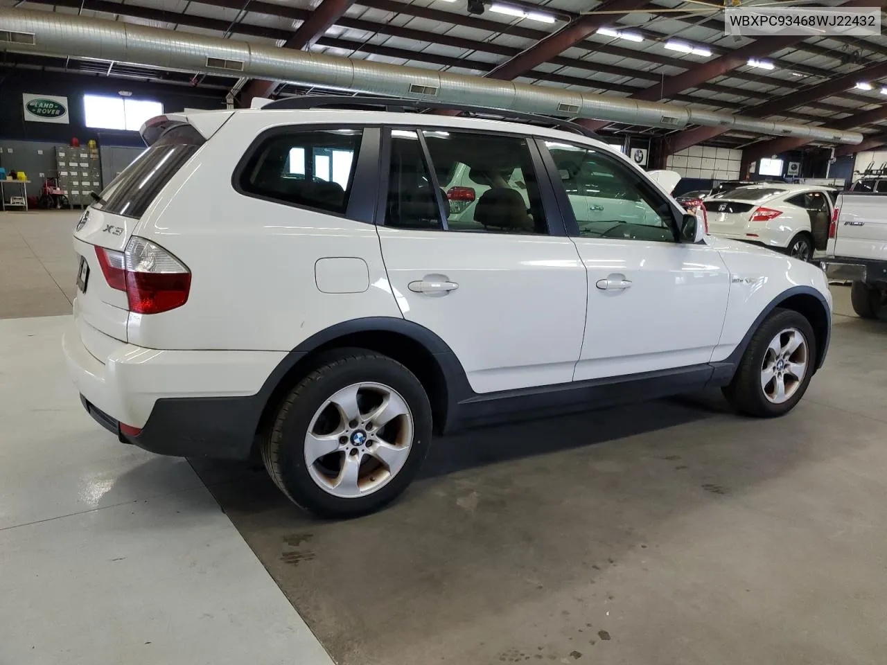 WBXPC93468WJ22432 2008 BMW X3 3.0Si