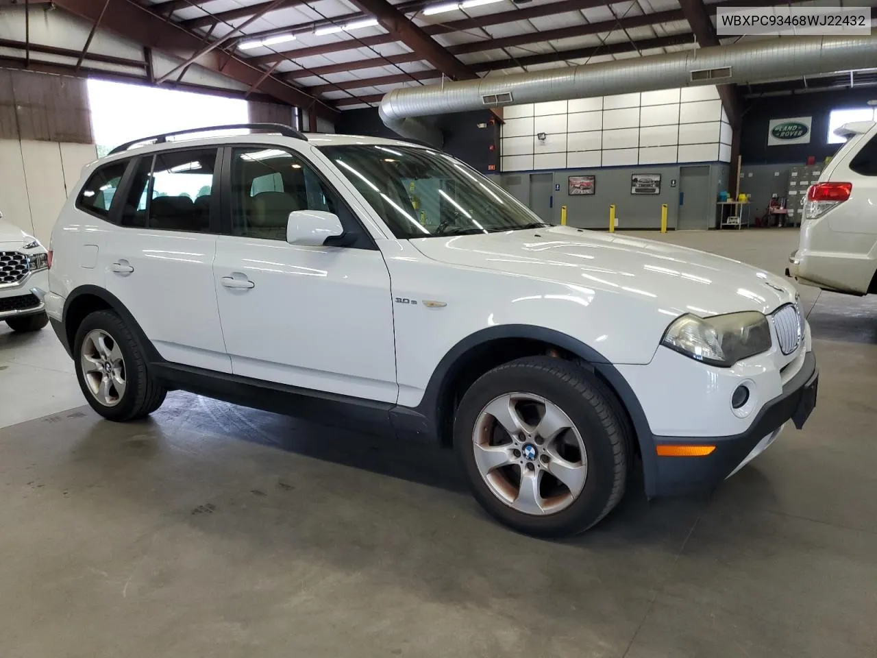 WBXPC93468WJ22432 2008 BMW X3 3.0Si