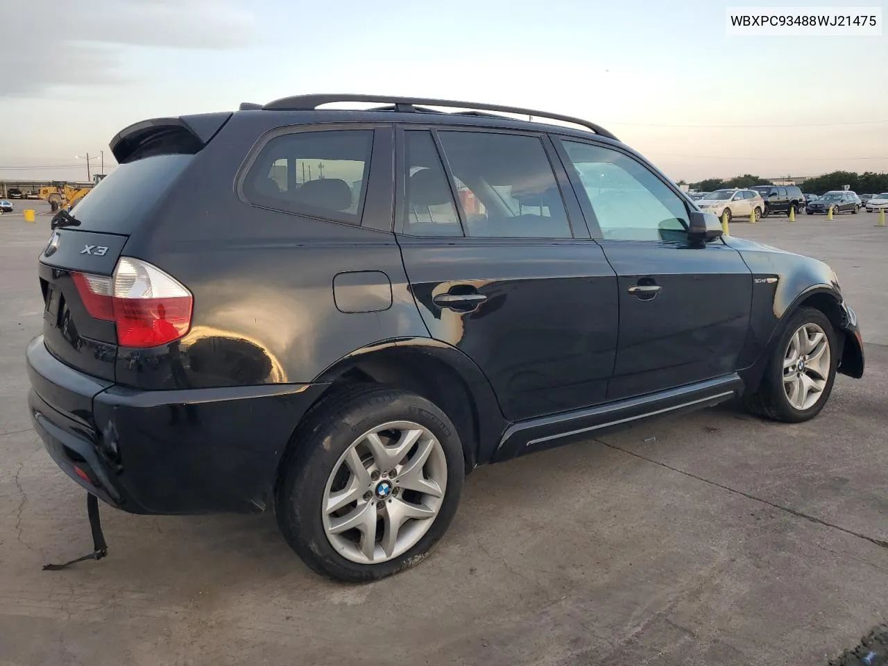 WBXPC93488WJ21475 2008 BMW X3 3.0Si