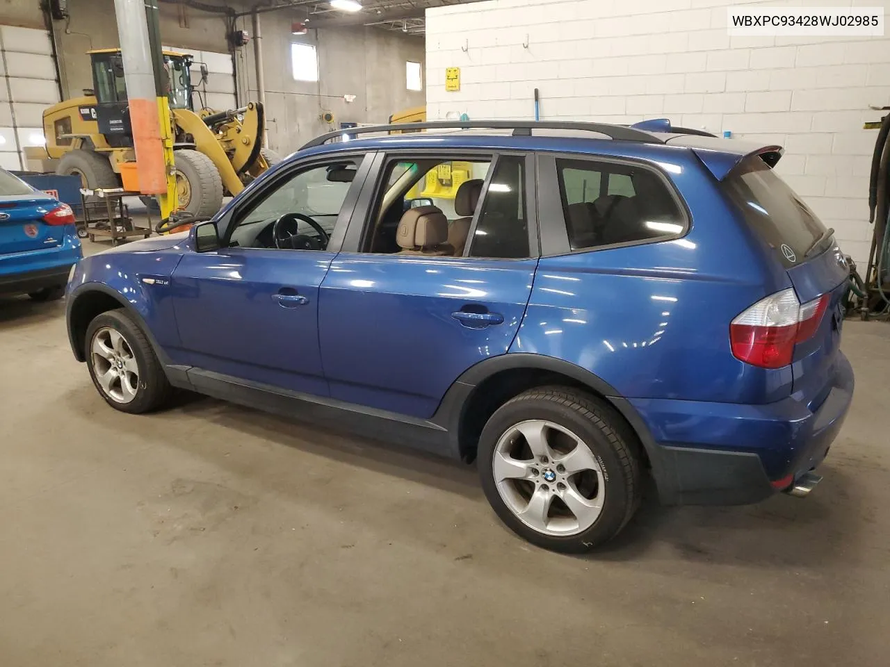 2008 BMW X3 3.0Si VIN: WBXPC93428WJ02985 Lot: 75010544