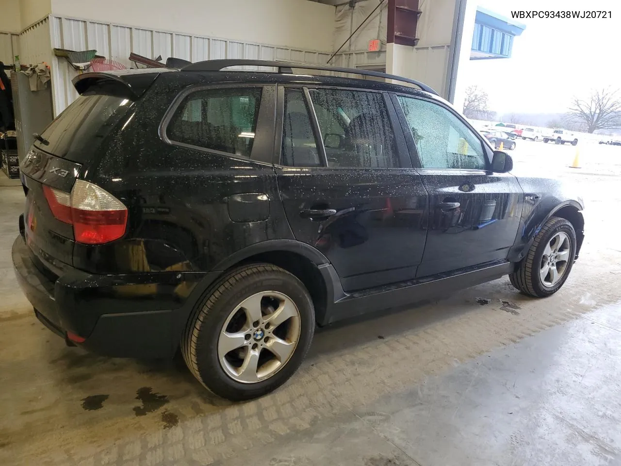 2008 BMW X3 3.0Si VIN: WBXPC93438WJ20721 Lot: 80701944