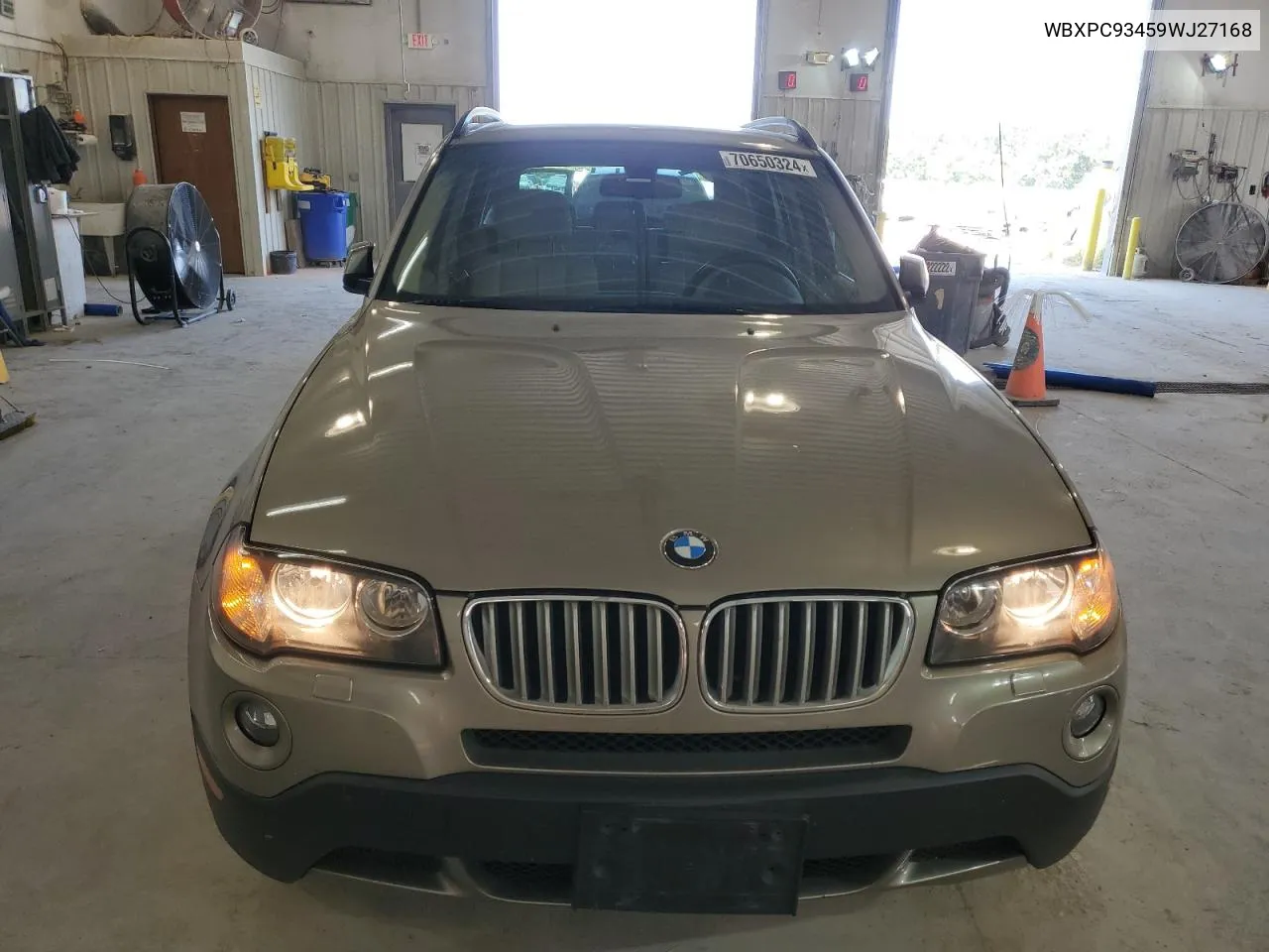 WBXPC93459WJ27168 2009 BMW X3 xDrive30I