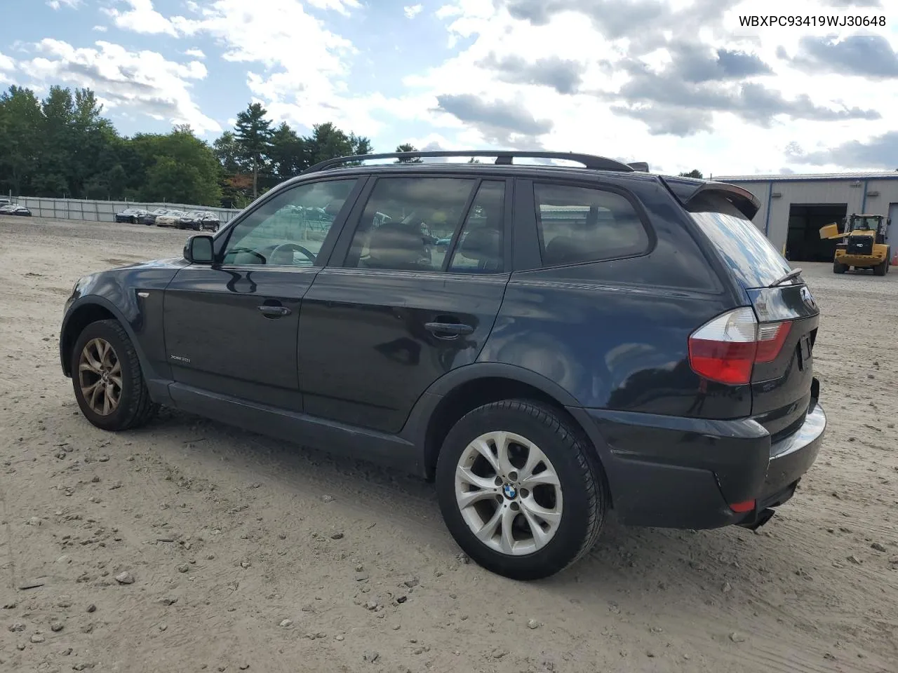 2009 BMW X3 xDrive30I VIN: WBXPC93419WJ30648 Lot: 70927364