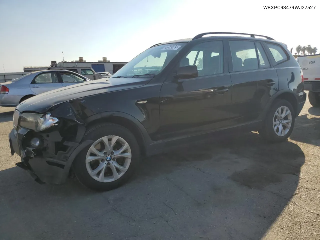 2009 BMW X3 xDrive30I VIN: WBXPC93479WJ27527 Lot: 75659374