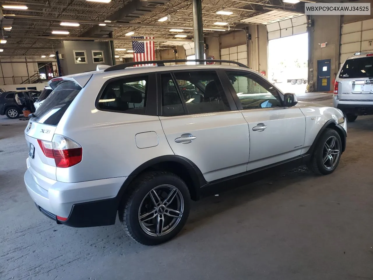 2010 BMW X3 xDrive30I VIN: WBXPC9C4XAWJ34525 Lot: 72396144