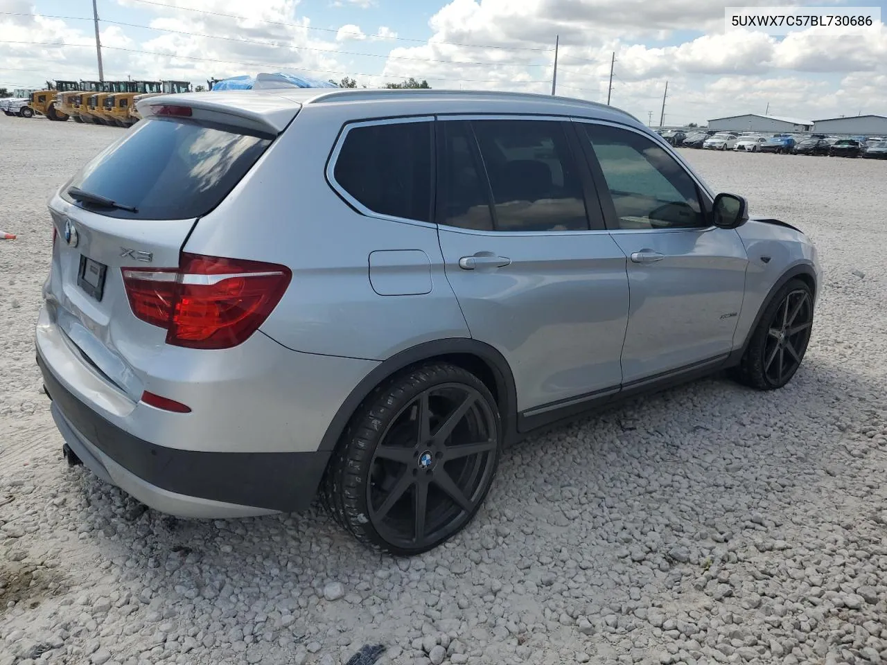 2011 BMW X3 xDrive35I VIN: 5UXWX7C57BL730686 Lot: 69767834