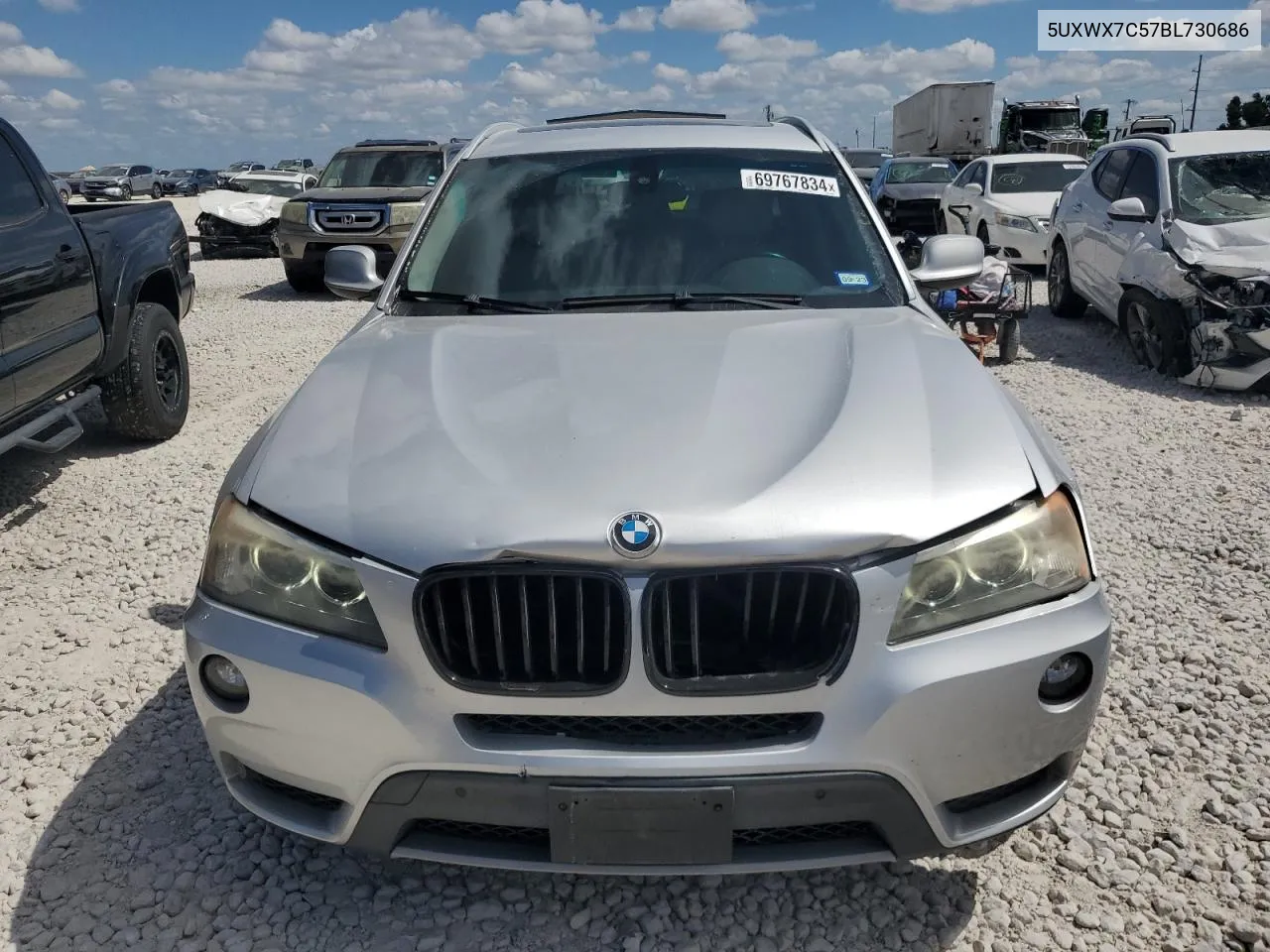 5UXWX7C57BL730686 2011 BMW X3 xDrive35I