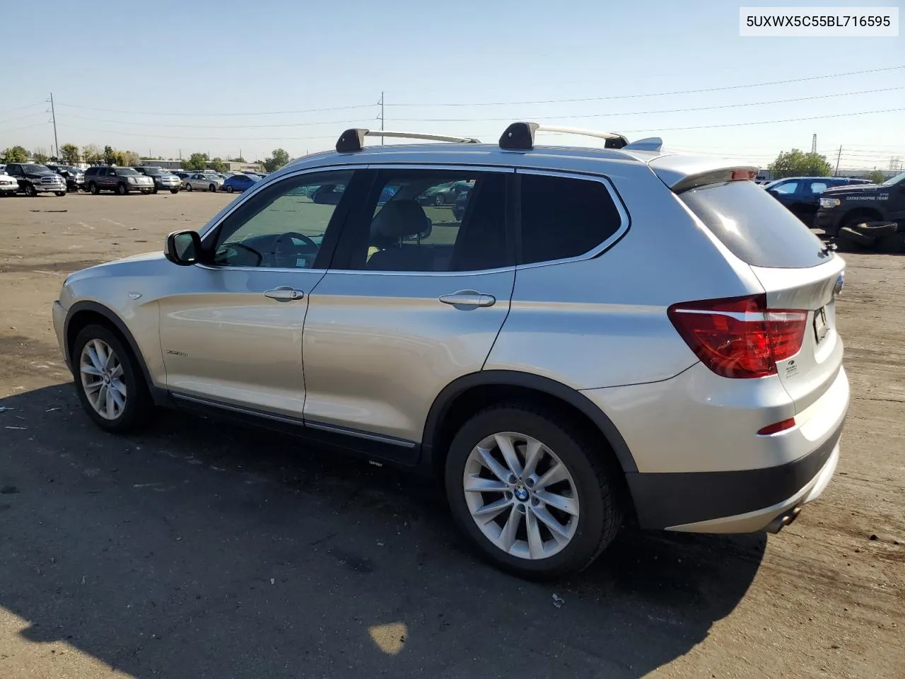 2011 BMW X3 xDrive28I VIN: 5UXWX5C55BL716595 Lot: 69894994