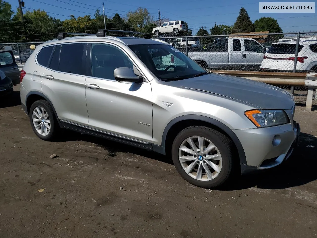 2011 BMW X3 xDrive28I VIN: 5UXWX5C55BL716595 Lot: 69894994