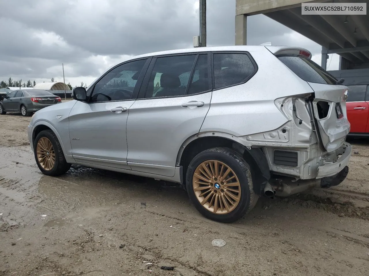 2011 BMW X3 xDrive28I VIN: 5UXWX5C52BL710592 Lot: 73021804