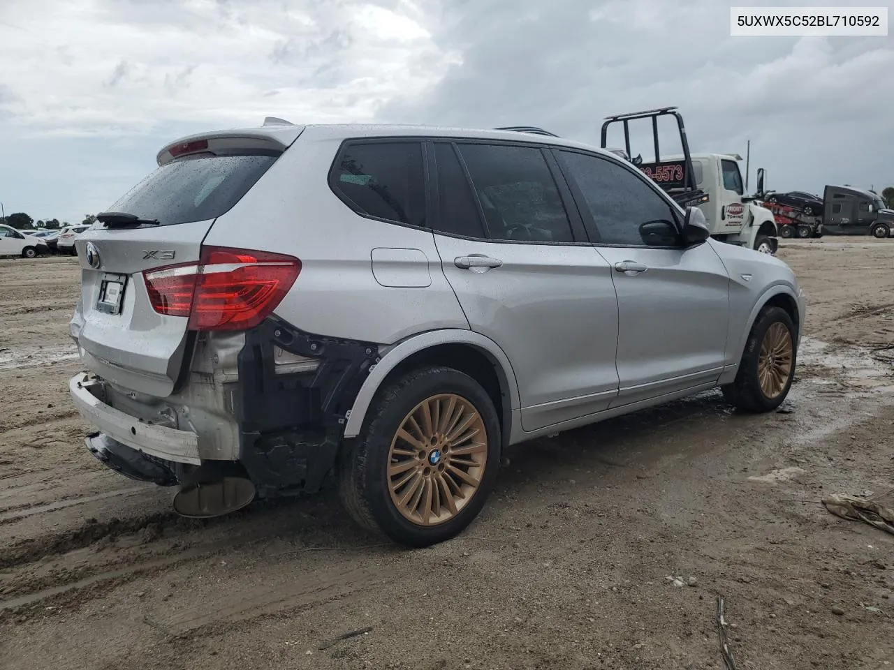 2011 BMW X3 xDrive28I VIN: 5UXWX5C52BL710592 Lot: 73021804