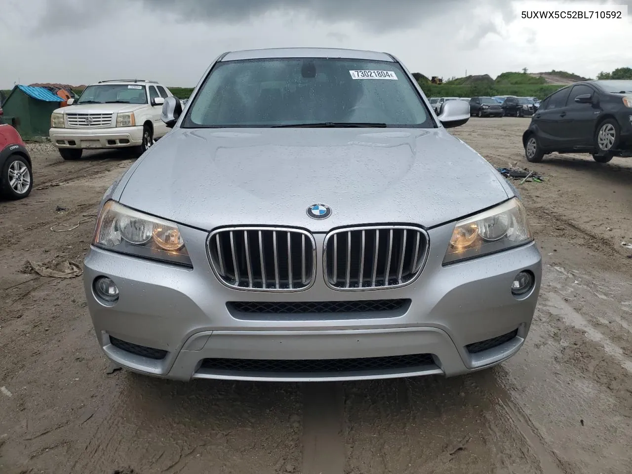 2011 BMW X3 xDrive28I VIN: 5UXWX5C52BL710592 Lot: 73021804