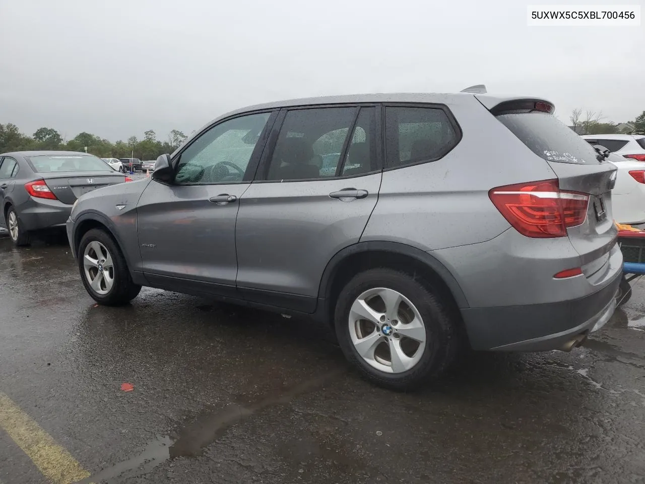 2011 BMW X3 xDrive28I VIN: 5UXWX5C5XBL700456 Lot: 73239084