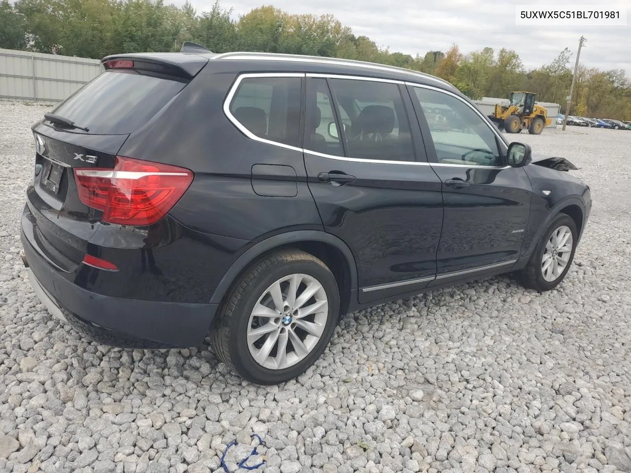 2011 BMW X3 xDrive28I VIN: 5UXWX5C51BL701981 Lot: 73612894