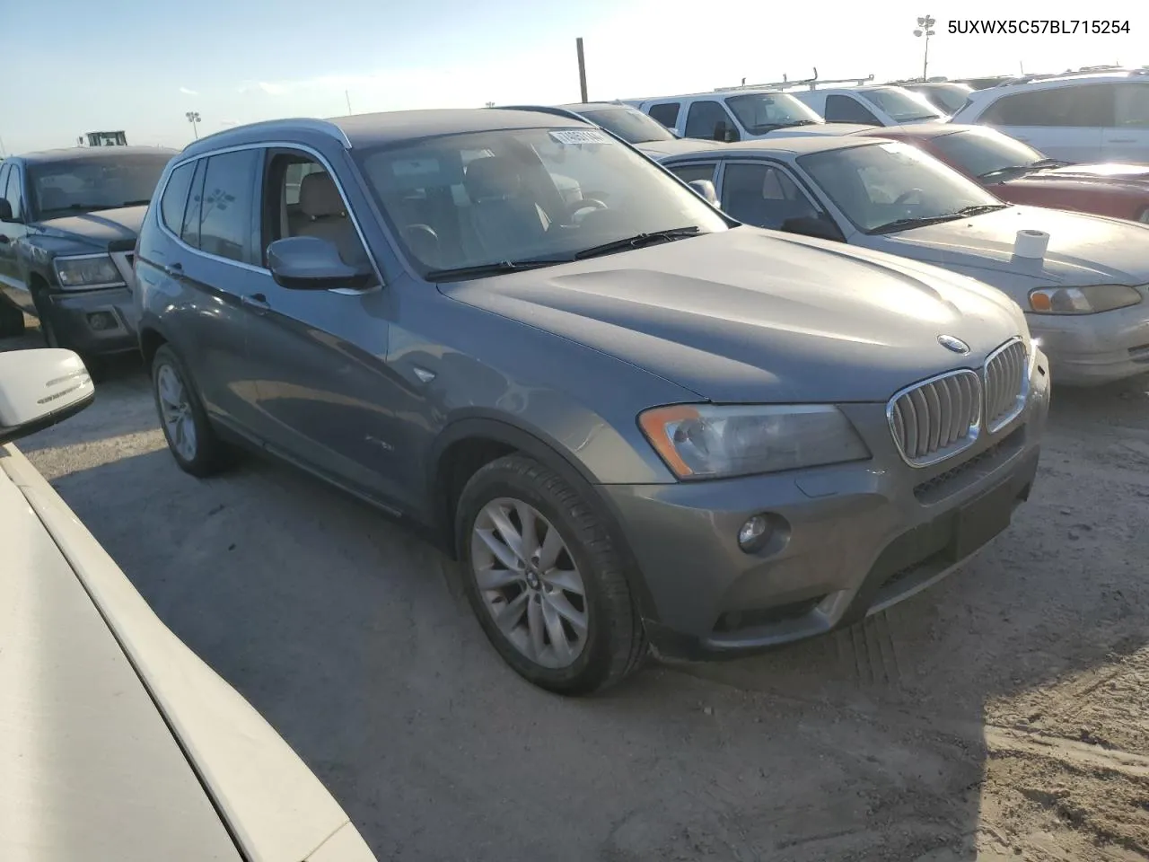 2011 BMW X3 xDrive28I VIN: 5UXWX5C57BL715254 Lot: 74057144