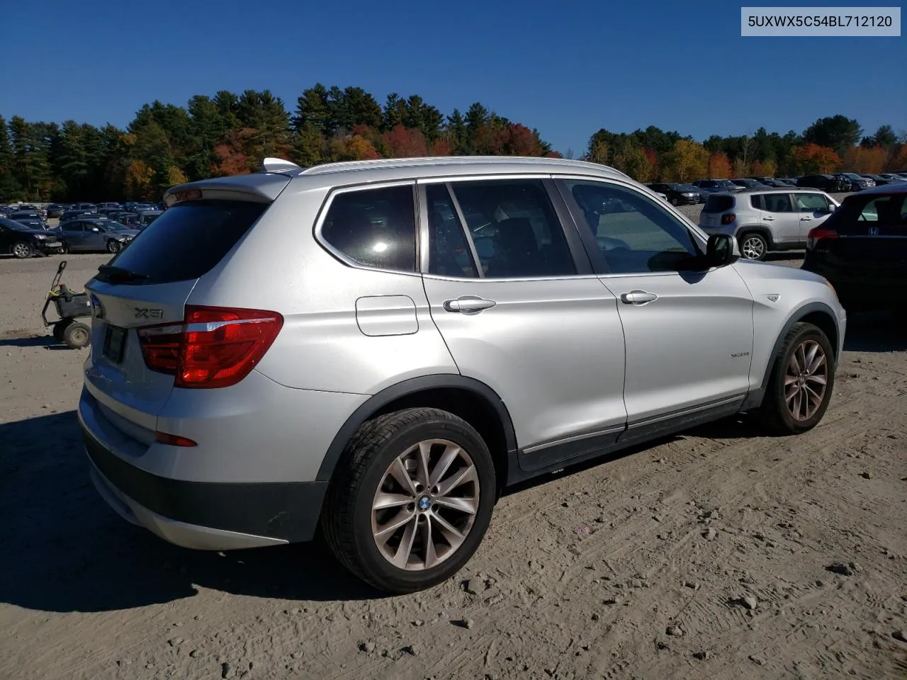 2011 BMW X3 xDrive28I VIN: 5UXWX5C54BL712120 Lot: 76876654