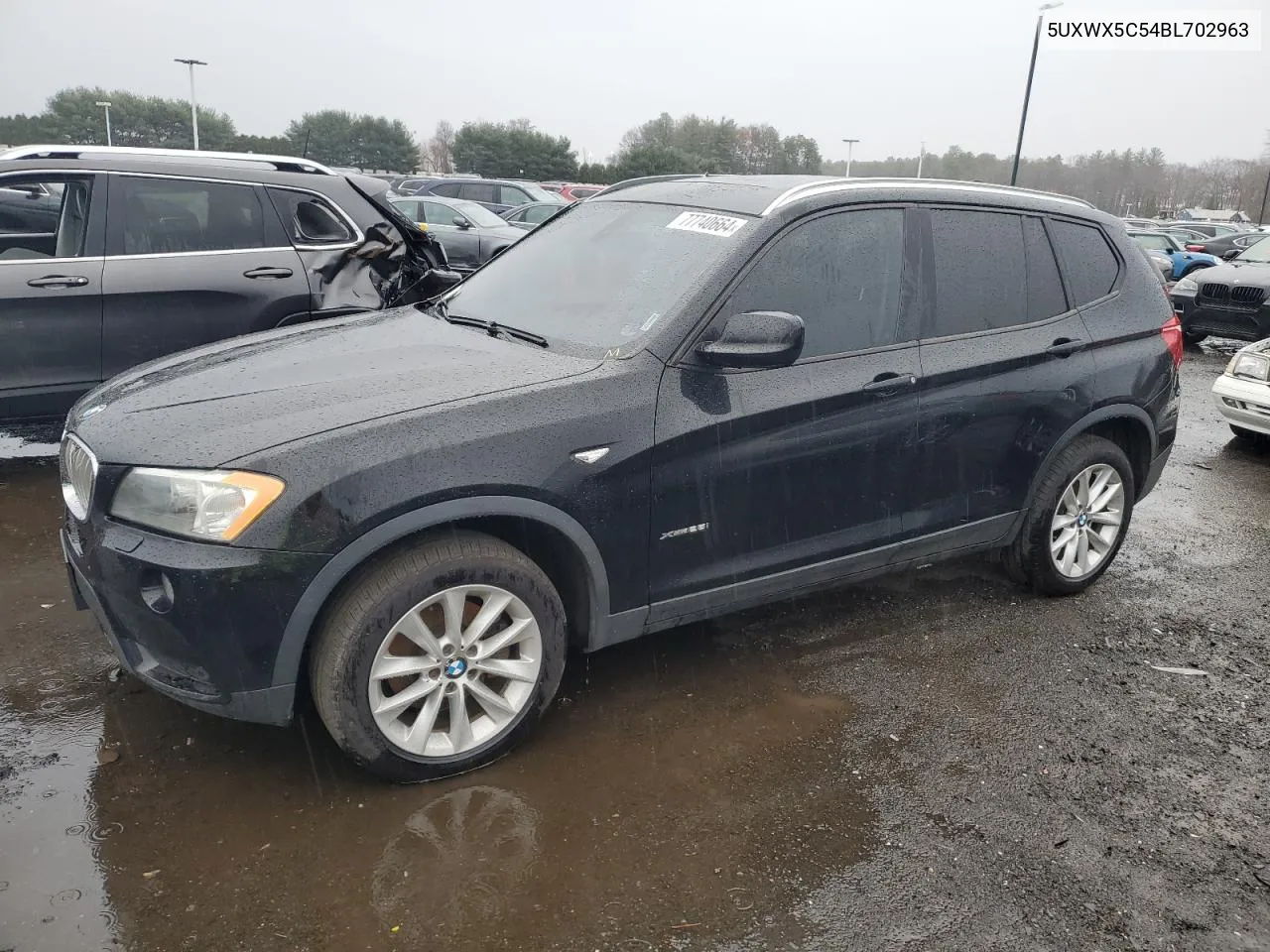 2011 BMW X3 xDrive28I VIN: 5UXWX5C54BL702963 Lot: 77740664