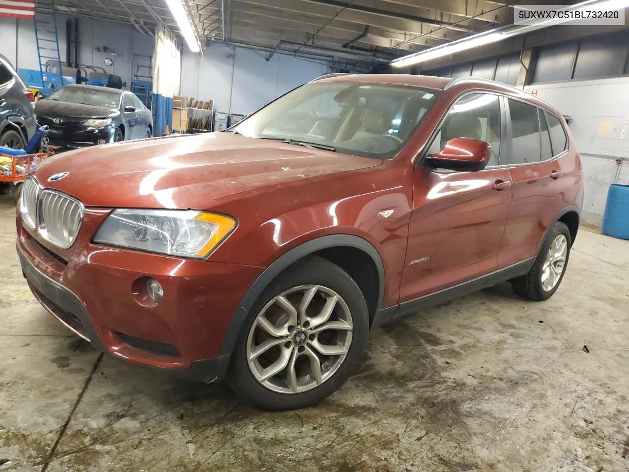 5UXWX7C51BL732420 2011 BMW X3 xDrive35I