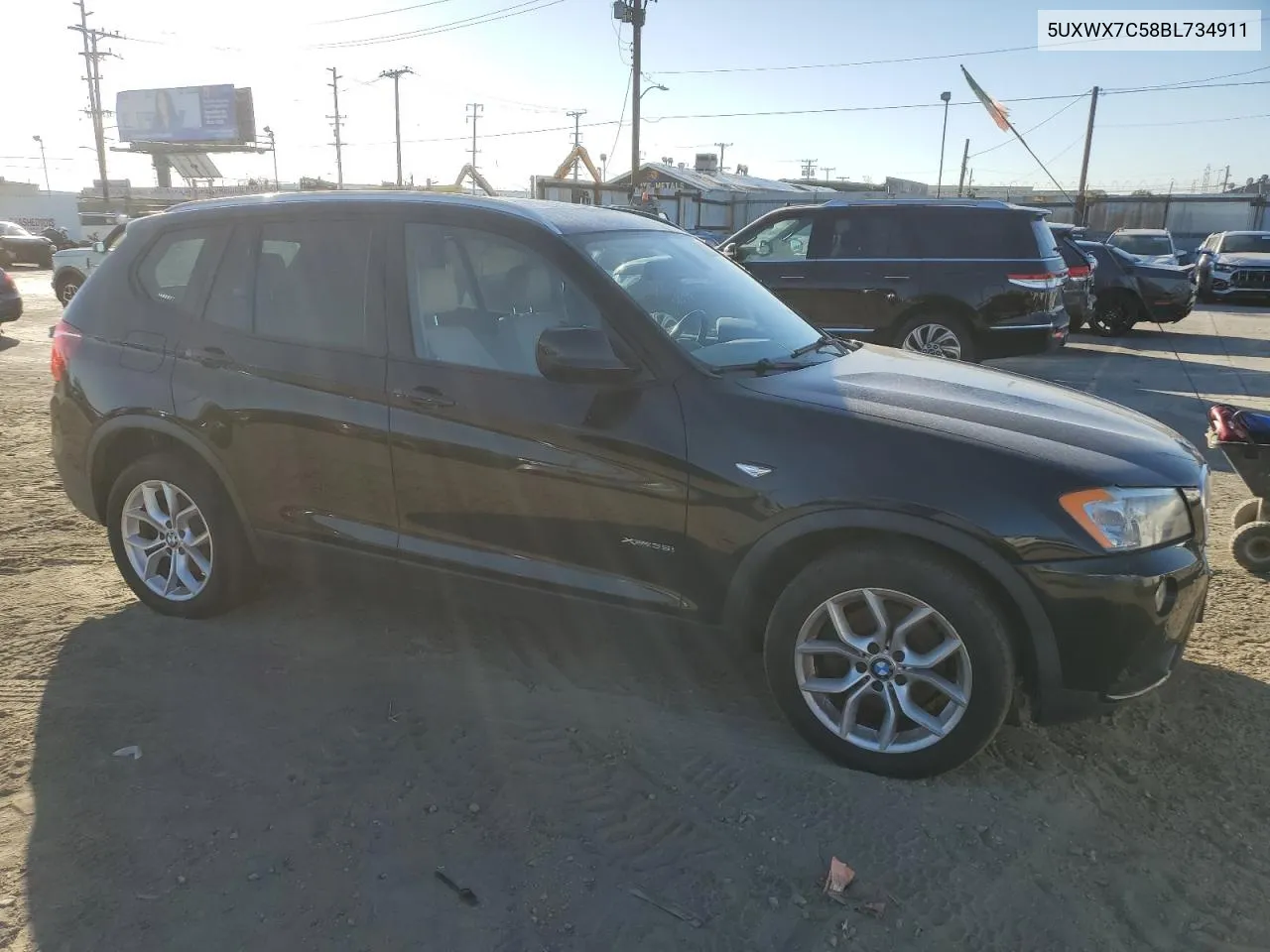 5UXWX7C58BL734911 2011 BMW X3 xDrive35I