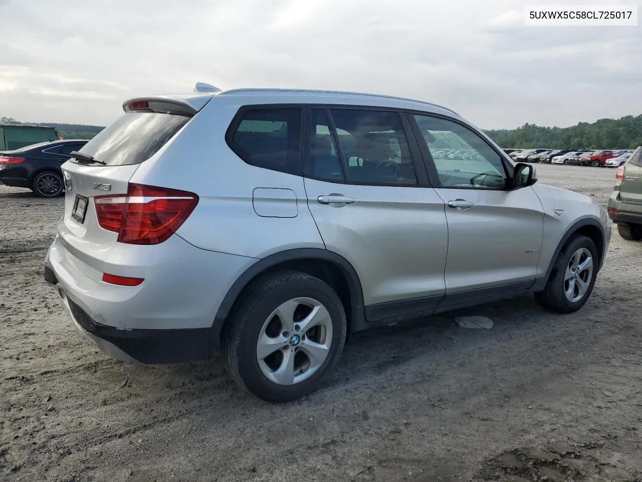 2012 BMW X3 xDrive28I VIN: 5UXWX5C58CL725017 Lot: 57014184