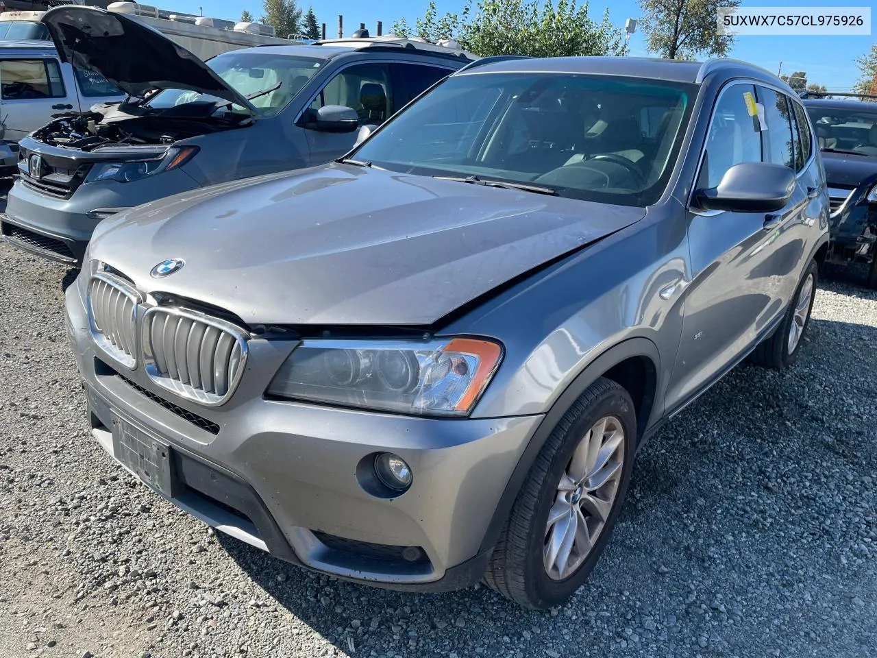 2012 BMW X3 xDrive35I VIN: 5UXWX7C57CL975926 Lot: 67596384