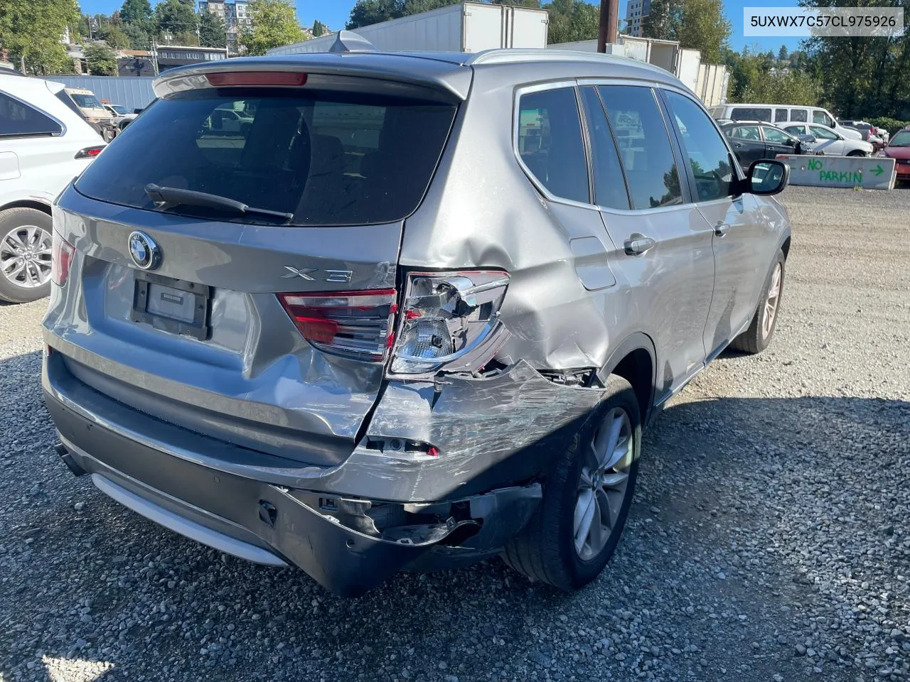 2012 BMW X3 xDrive35I VIN: 5UXWX7C57CL975926 Lot: 67596384