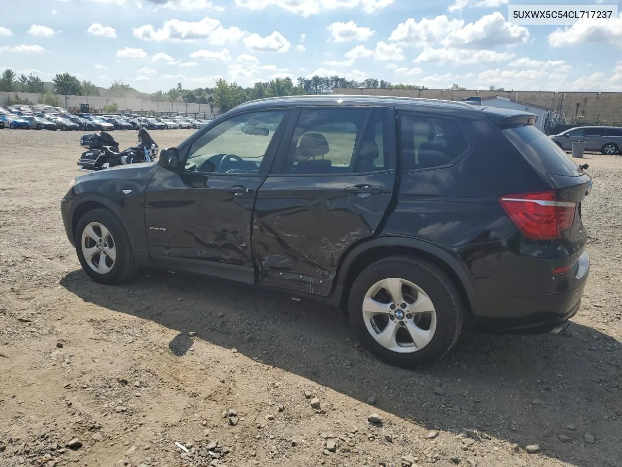 2012 BMW X3 xDrive28I VIN: 5UXWX5C54CL717237 Lot: 71363144