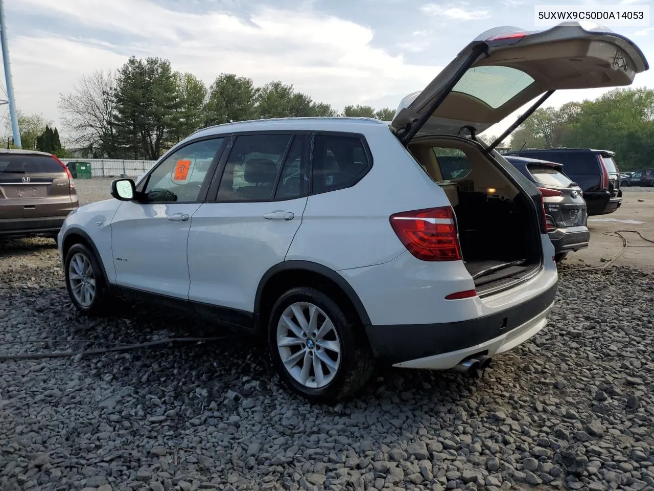 2013 BMW X3 xDrive28I VIN: 5UXWX9C50D0A14053 Lot: 52891354