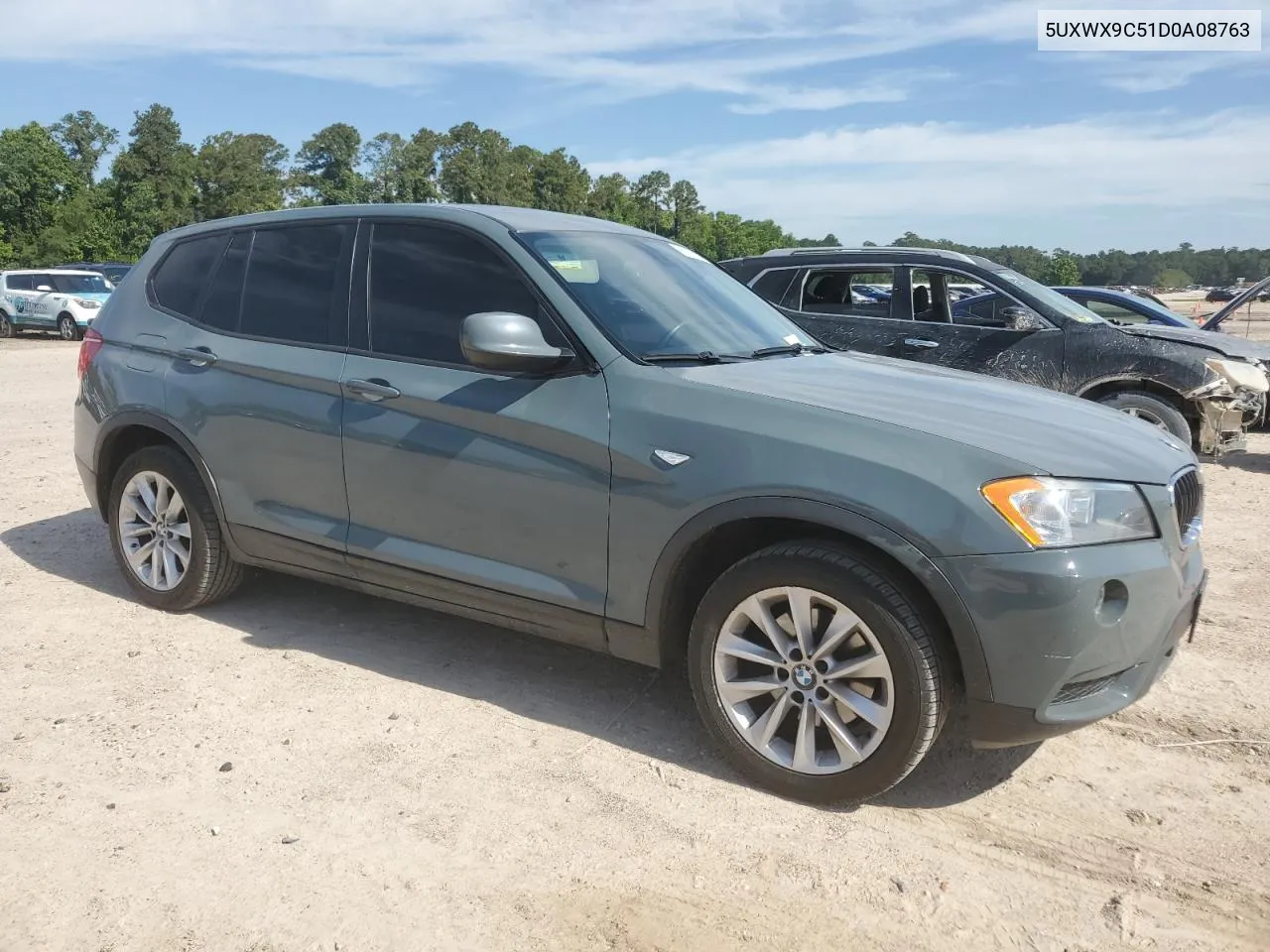 2013 BMW X3 xDrive28I VIN: 5UXWX9C51D0A08763 Lot: 55185624