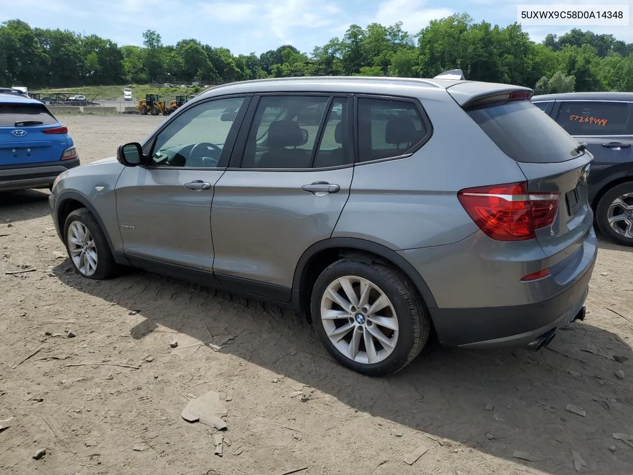 2013 BMW X3 xDrive28I VIN: 5UXWX9C58D0A14348 Lot: 57145514