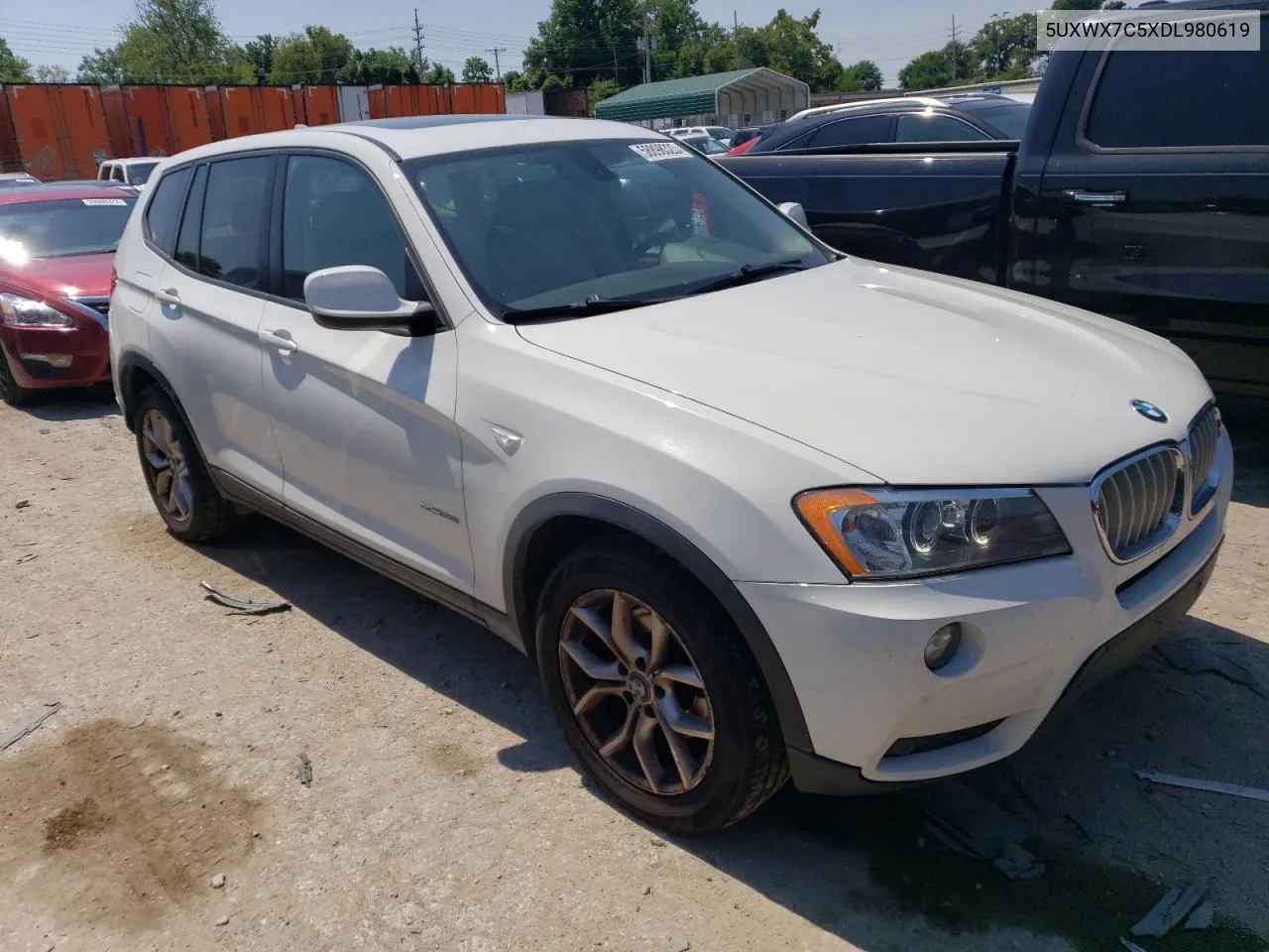 2013 BMW X3 xDrive35I VIN: 5UXWX7C5XDL980619 Lot: 58898323