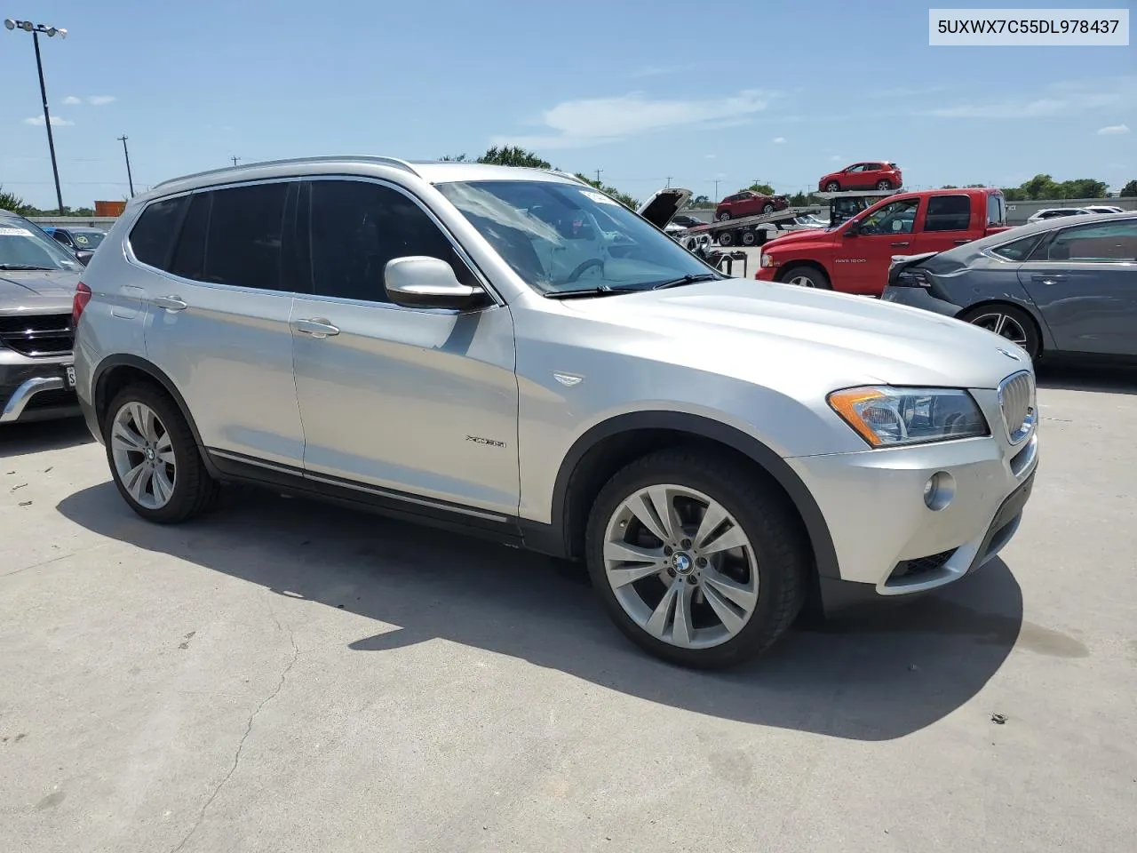 2013 BMW X3 xDrive35I VIN: 5UXWX7C55DL978437 Lot: 61544414