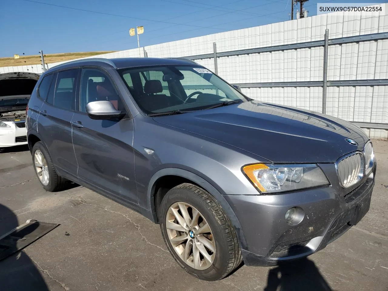 2013 BMW X3 xDrive28I VIN: 5UXWX9C57D0A22554 Lot: 63254134