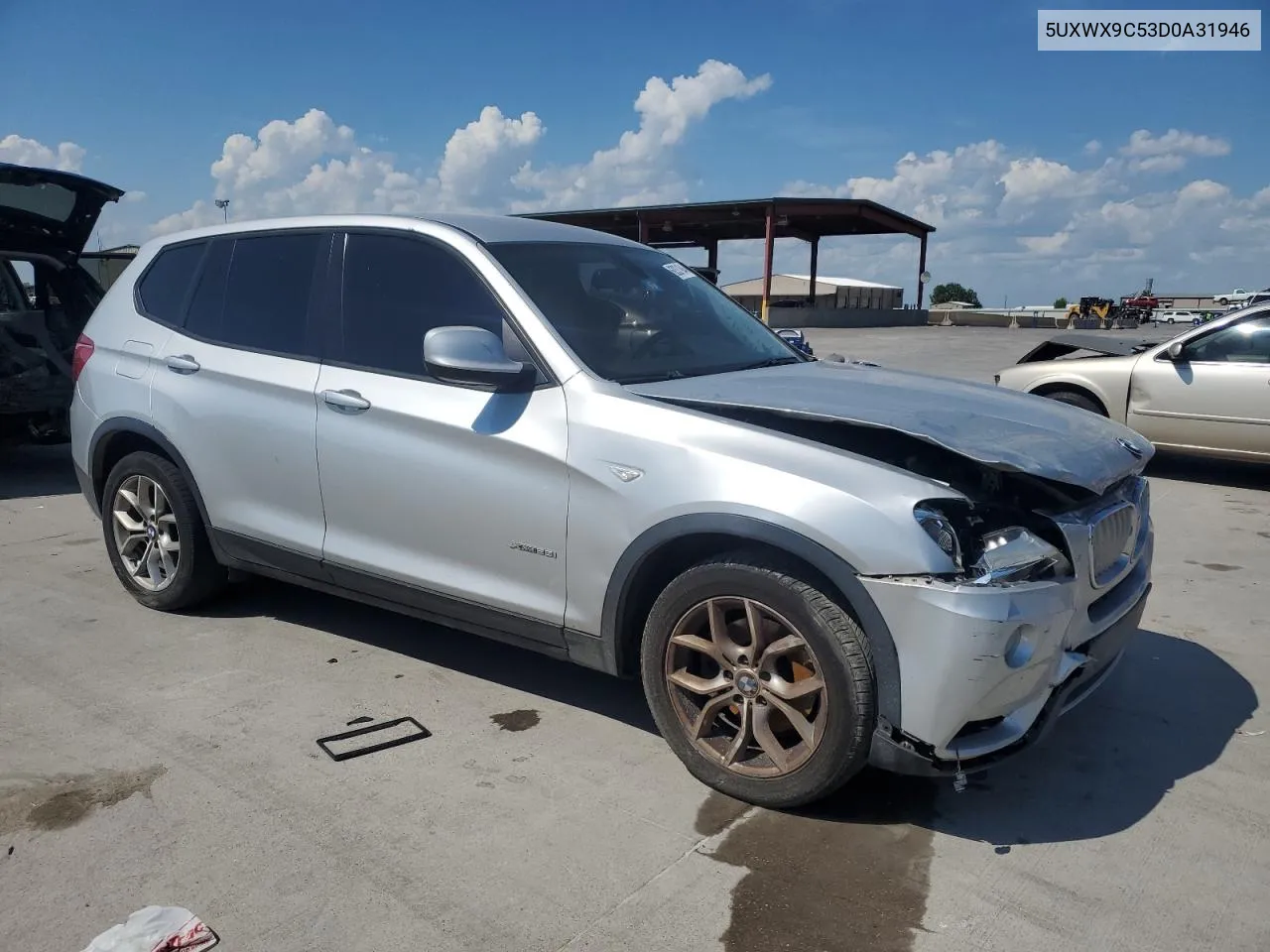 2013 BMW X3 xDrive28I VIN: 5UXWX9C53D0A31946 Lot: 63522054