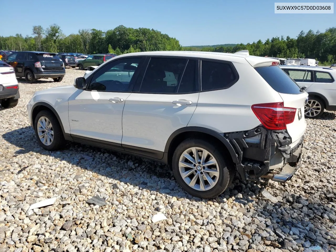 2013 BMW X3 xDrive28I VIN: 5UXWX9C57D0D03608 Lot: 63767654