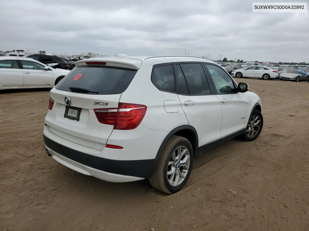 2013 BMW X3 xDrive28I VIN: 5UXWX9C50D0A32892 Lot: 66951334