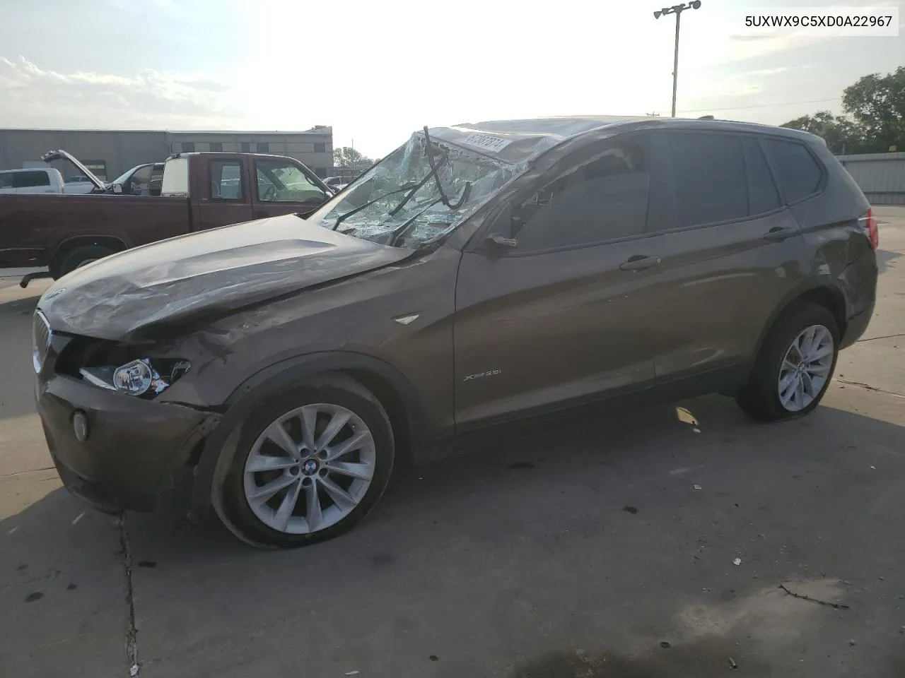 2013 BMW X3 xDrive28I VIN: 5UXWX9C5XD0A22967 Lot: 67387874