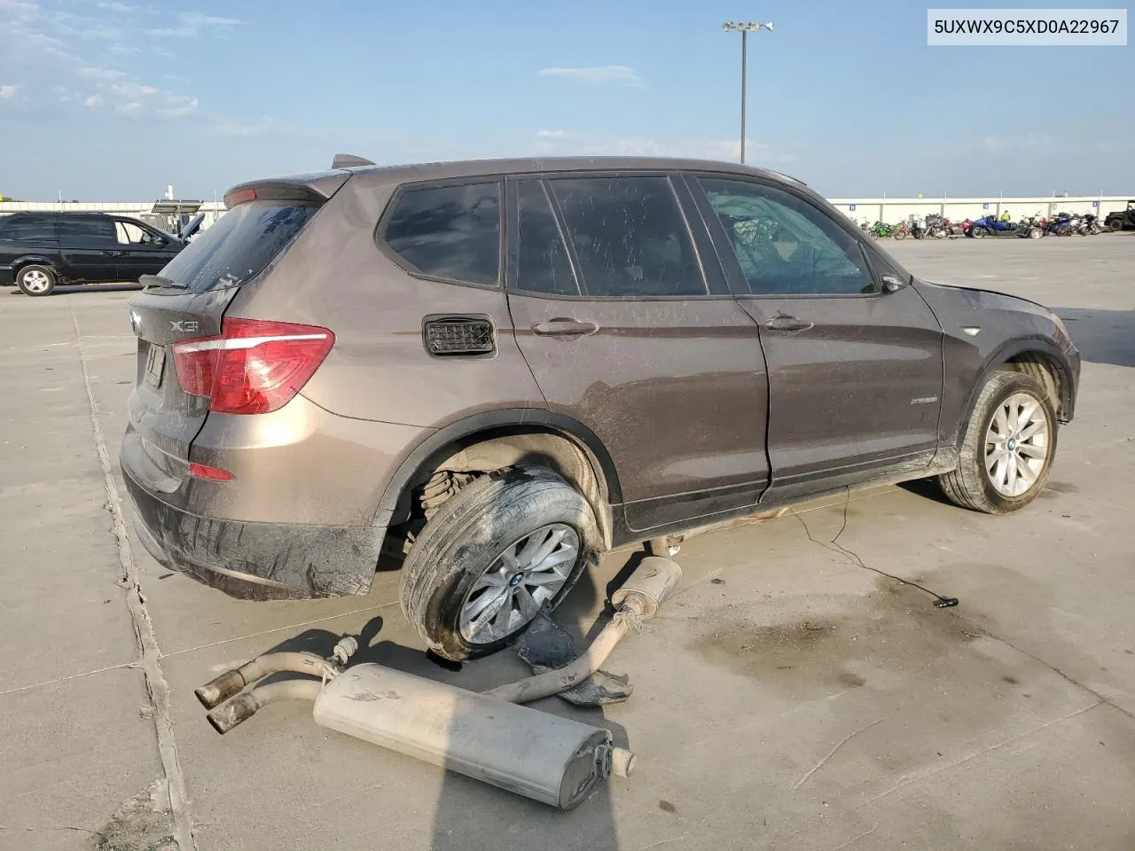 2013 BMW X3 xDrive28I VIN: 5UXWX9C5XD0A22967 Lot: 67387874