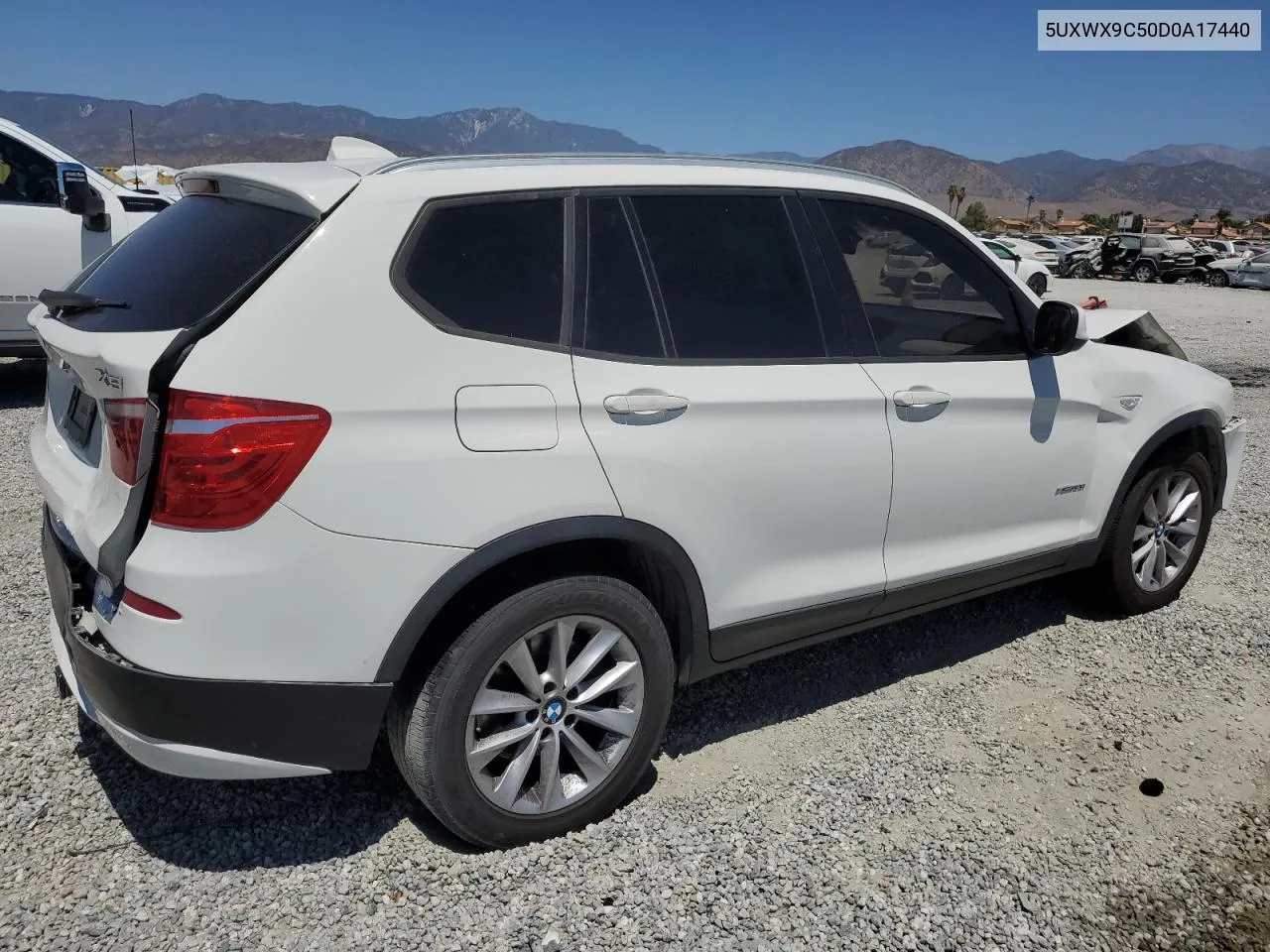 2013 BMW X3 xDrive28I VIN: 5UXWX9C50D0A17440 Lot: 67677264