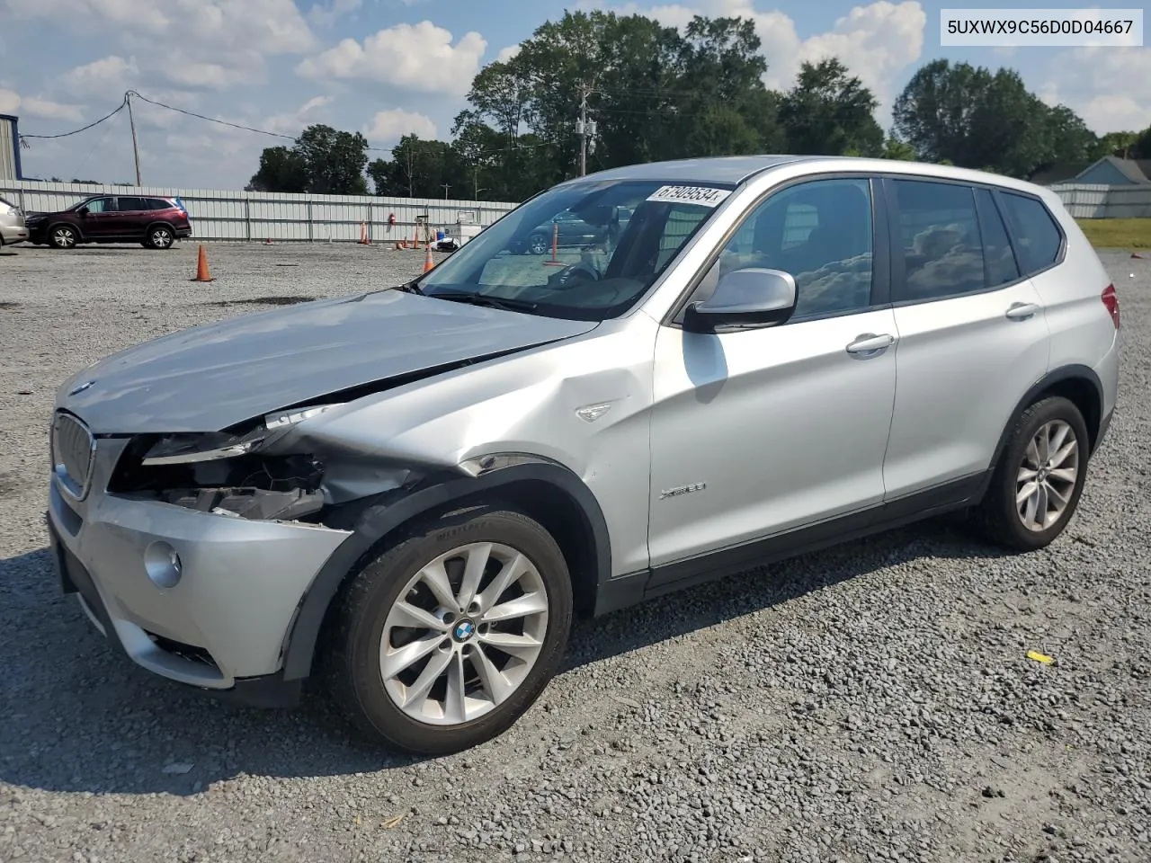 2013 BMW X3 xDrive28I VIN: 5UXWX9C56D0D04667 Lot: 67909534