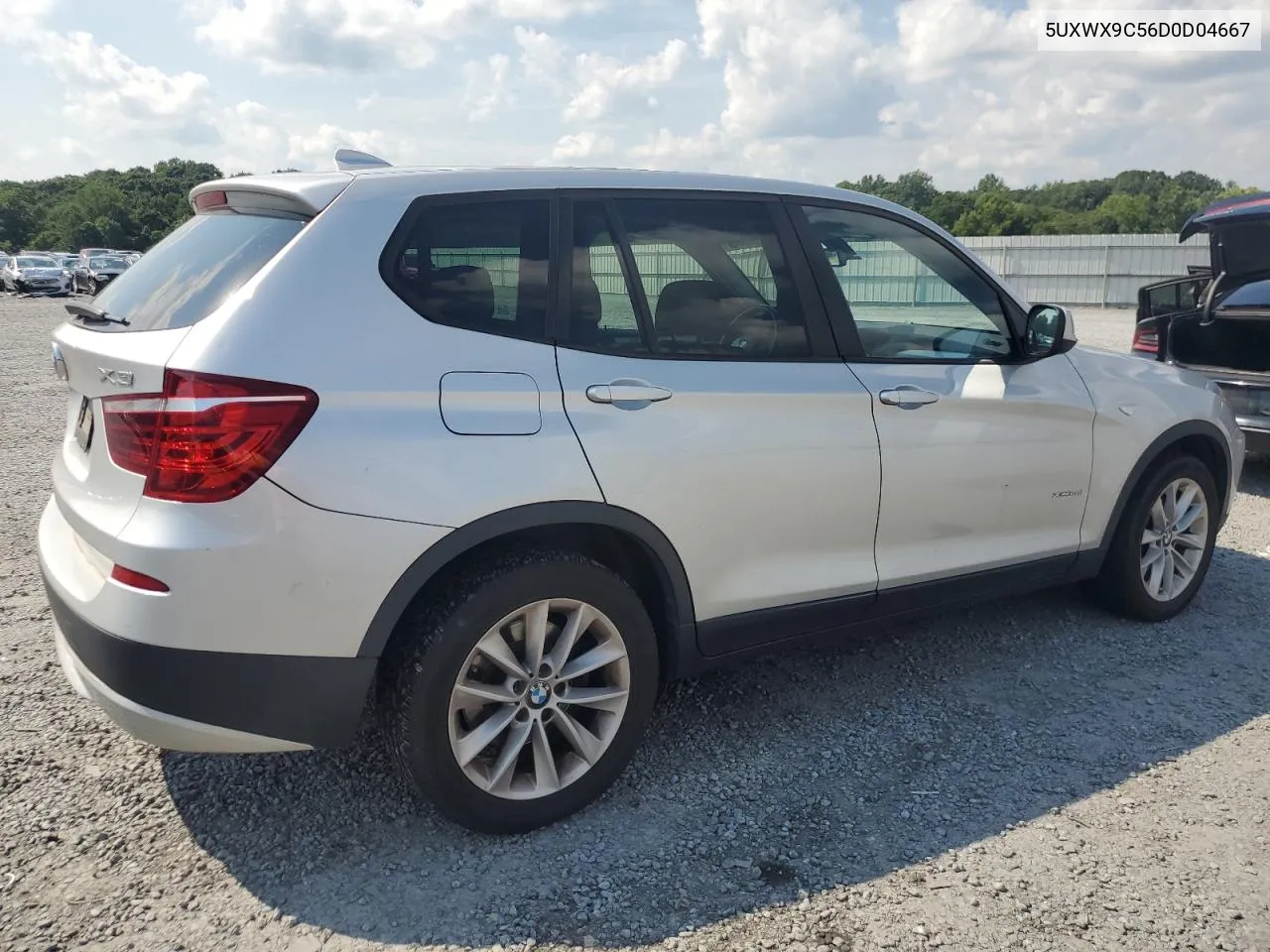 2013 BMW X3 xDrive28I VIN: 5UXWX9C56D0D04667 Lot: 67909534