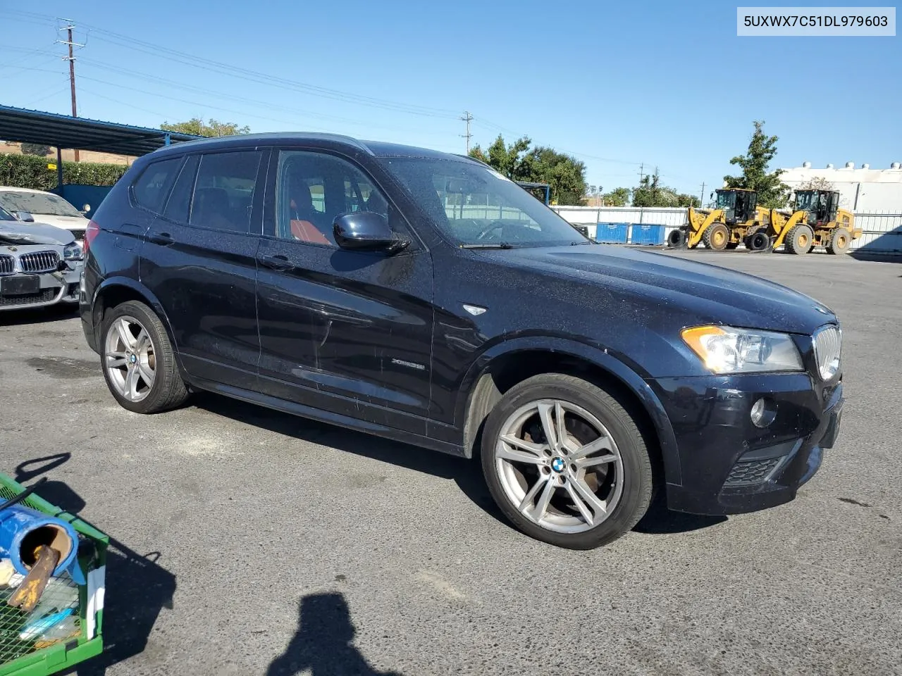 2013 BMW X3 xDrive35I VIN: 5UXWX7C51DL979603 Lot: 68872724