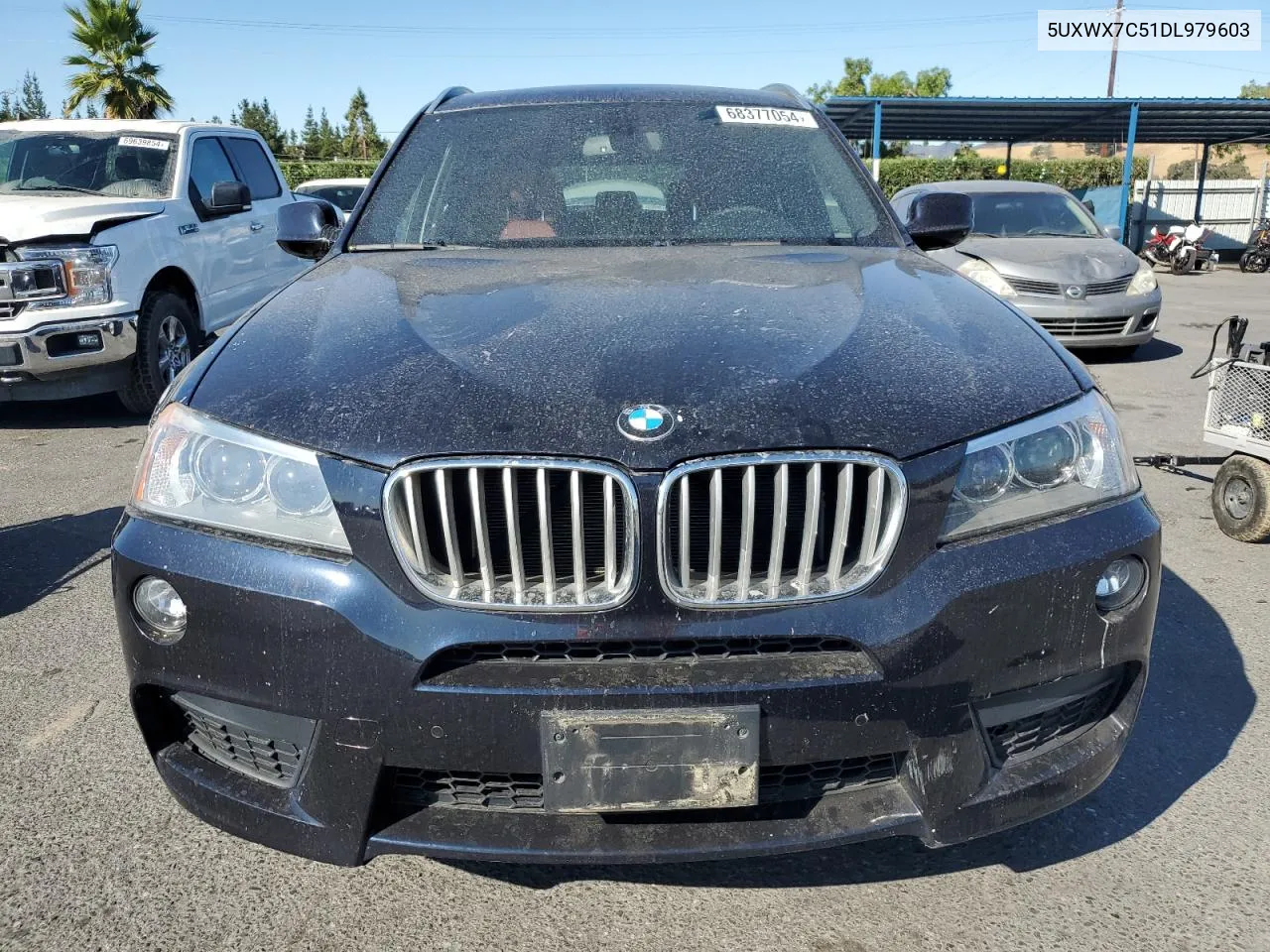 2013 BMW X3 xDrive35I VIN: 5UXWX7C51DL979603 Lot: 68872724