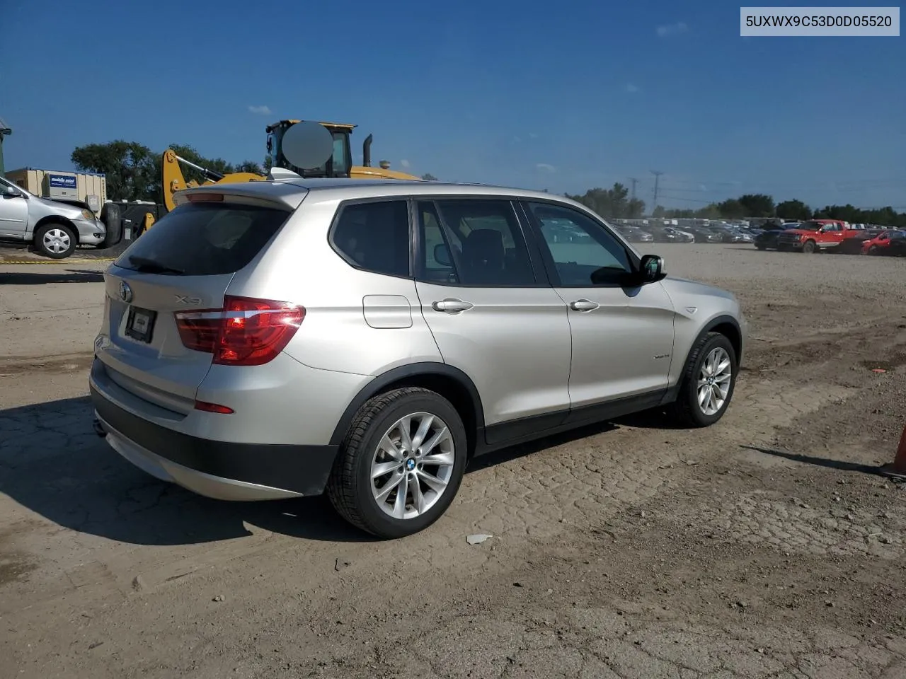 2013 BMW X3 xDrive28I VIN: 5UXWX9C53D0D05520 Lot: 69162664